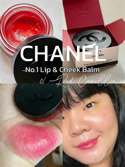 chanel lip and cheek balm swatches|Chanel lip and cheek balm red camellia.